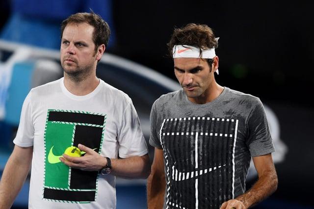 Severin Lüthi, entraîneur de Roger Federer