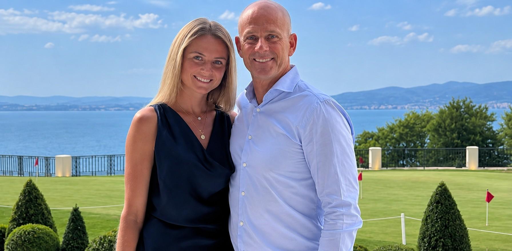 Guy Forget et Daniela