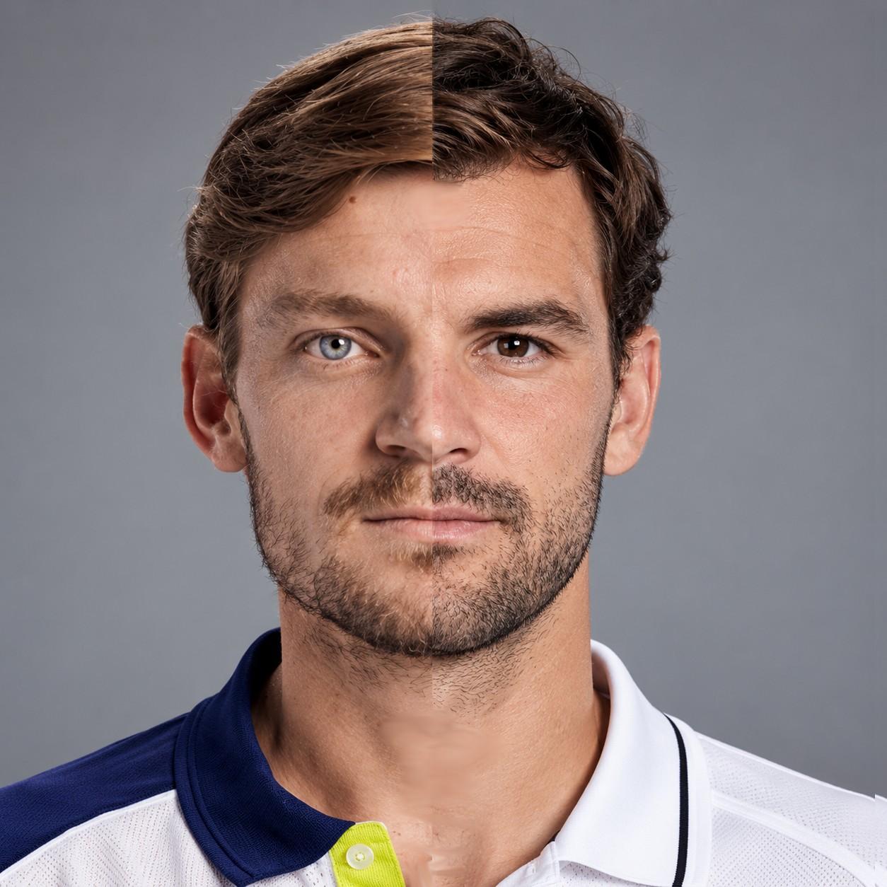 Portrait composite de David Goffin et Grigor Dimitrov