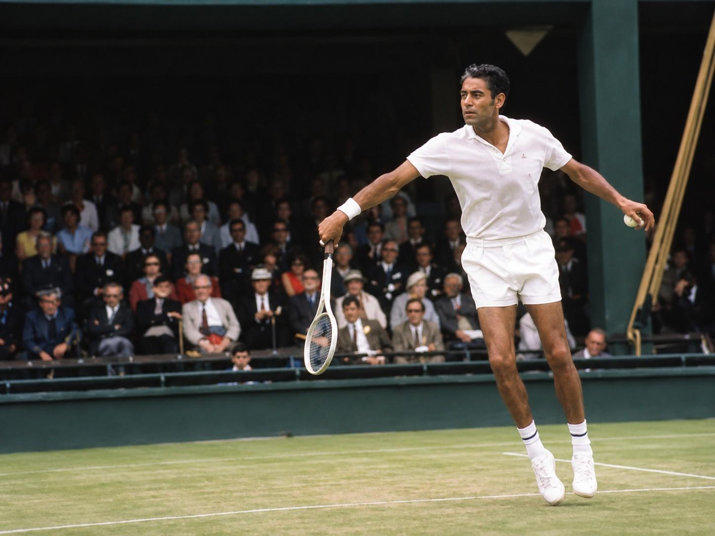 Pancho Gonzales au début des années 1970
