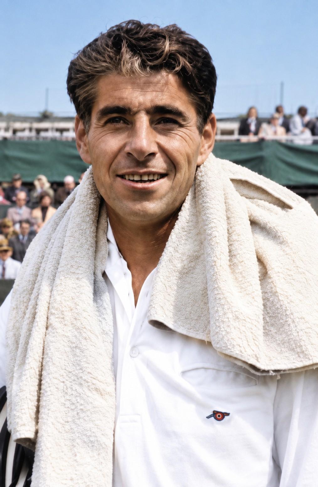 Portrait de Pancho Gonzales