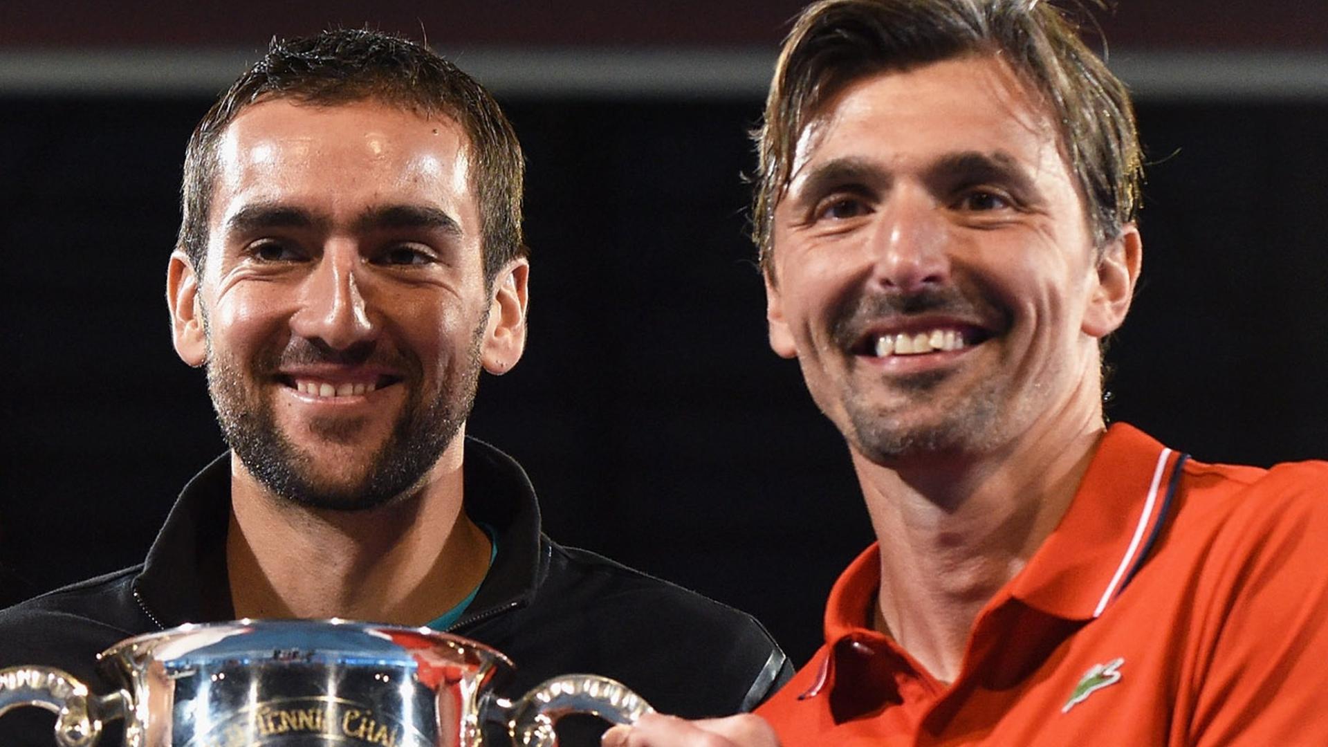 Goran Ivanisevic et Marin Cilic