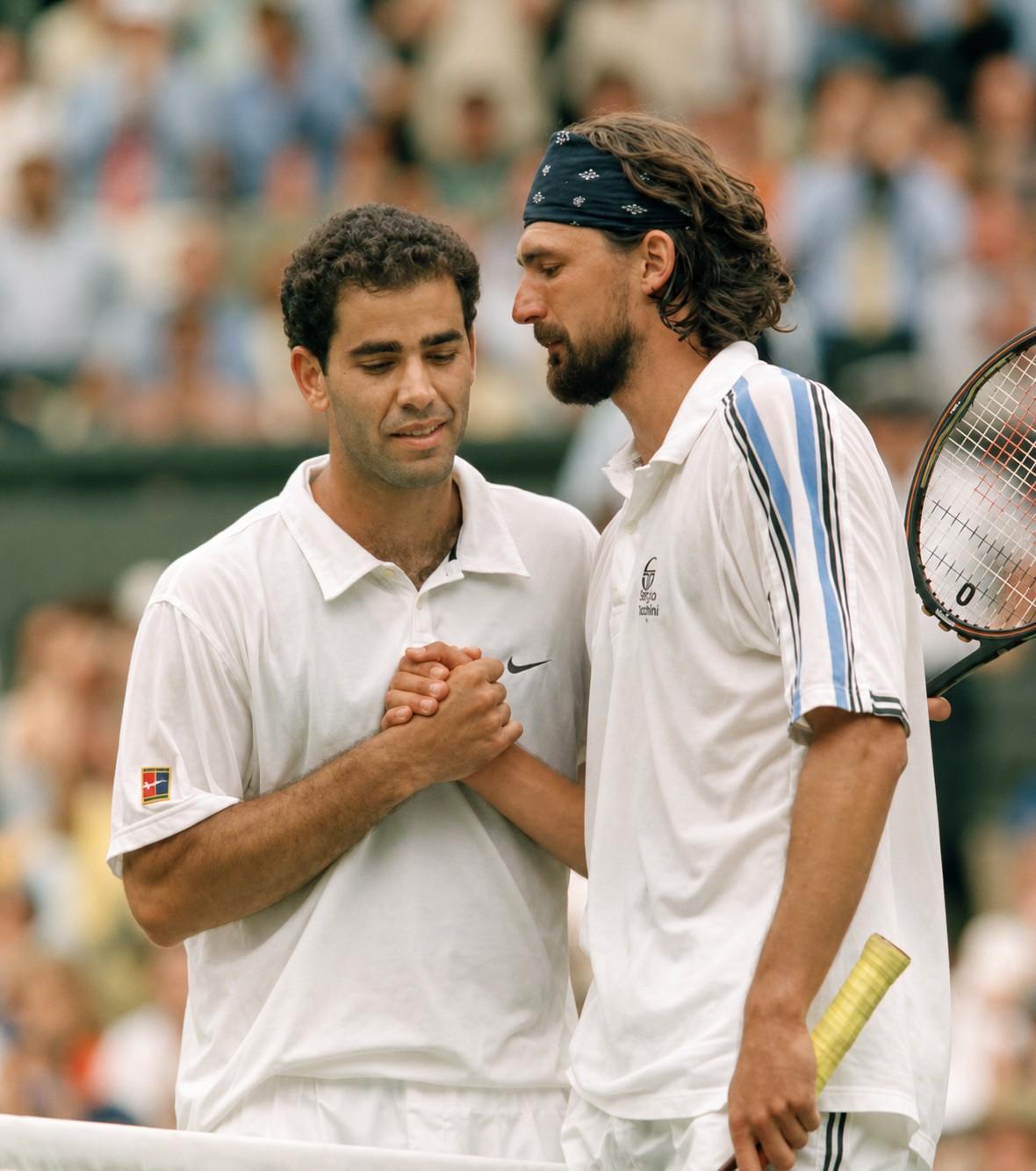 Pete Sampras et Goran Ivanisevic