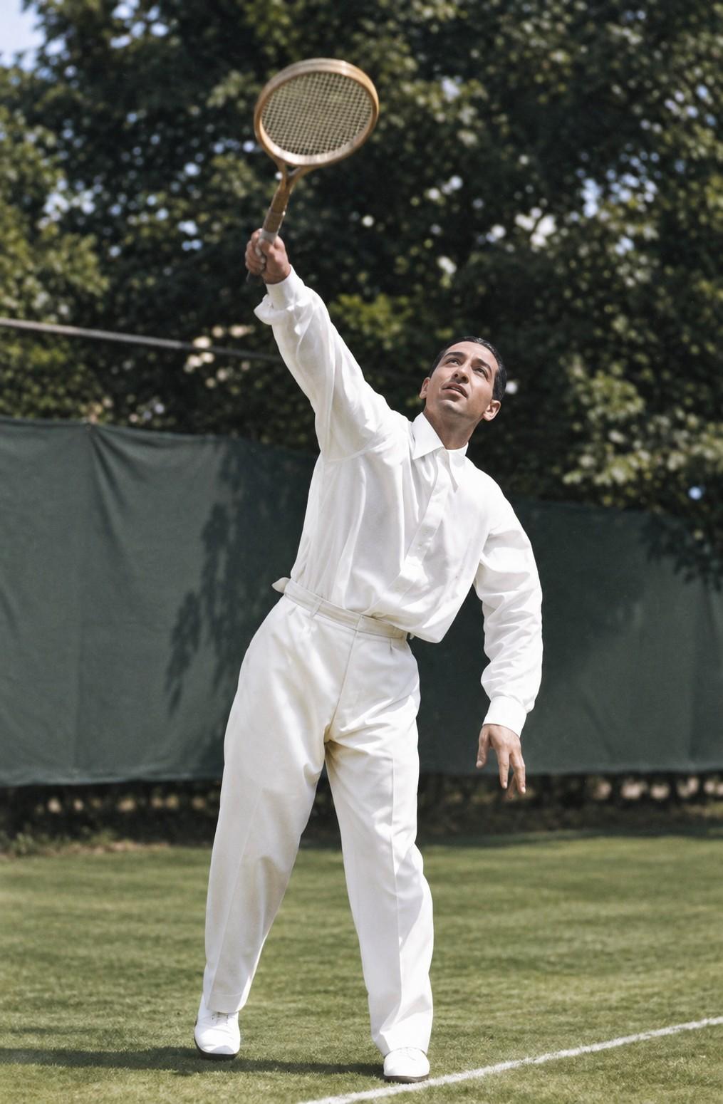 René Lacoste au service
