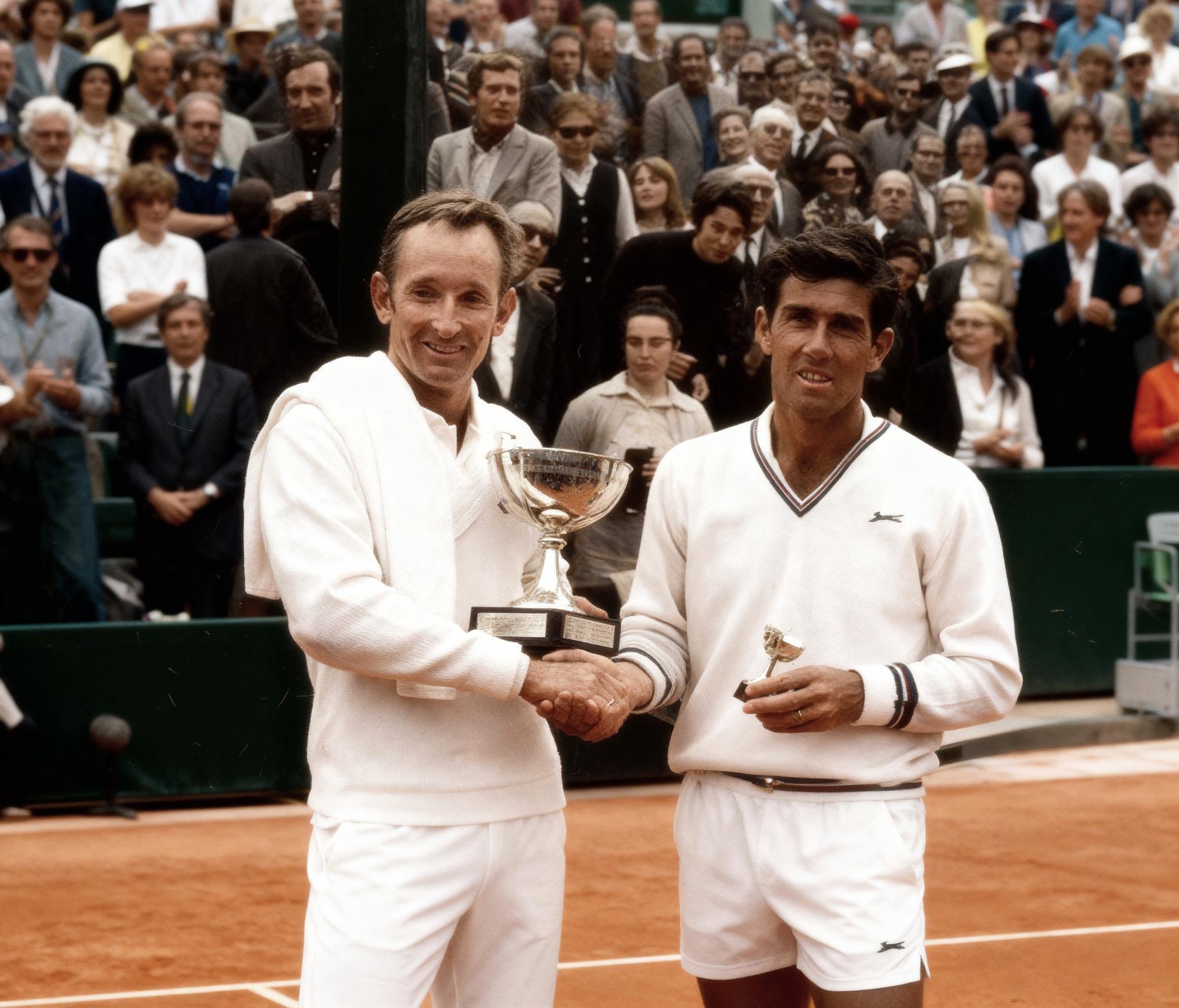 Rod Laver et Ken Rosewall