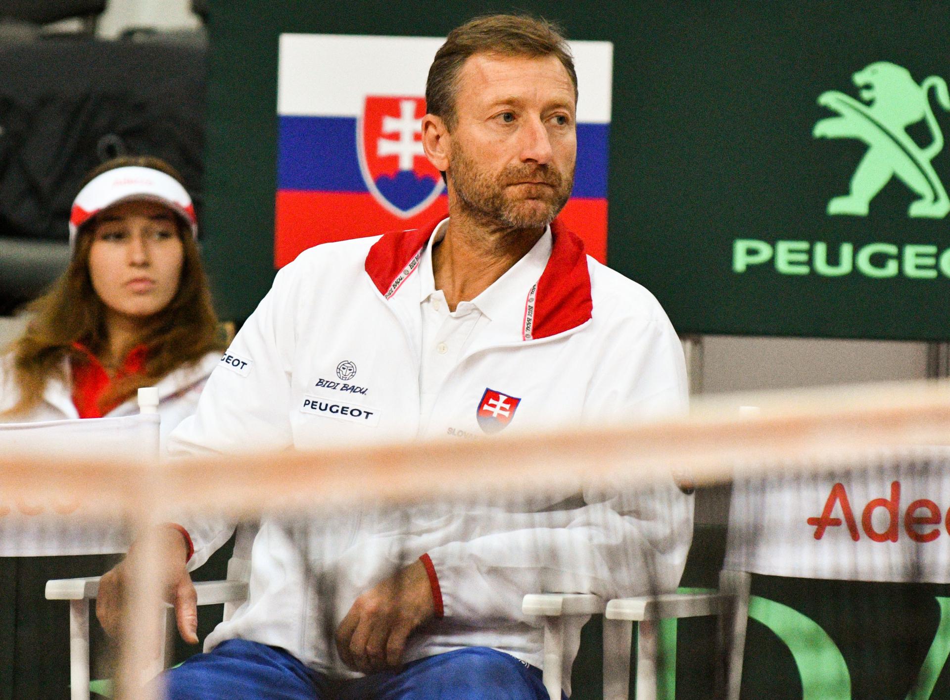 Miloslav Mecir capitaine de la Slovaquie en Coupe Davis