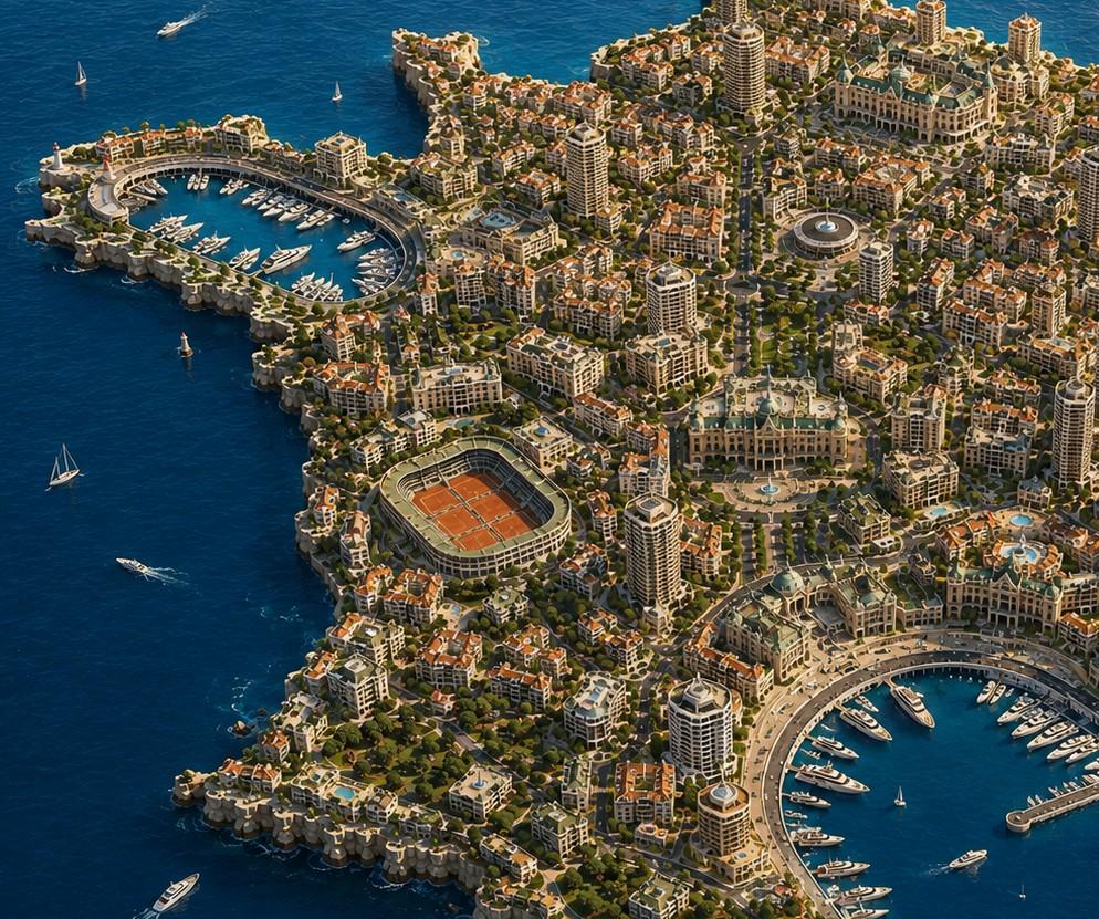 Monte carlo hexagone