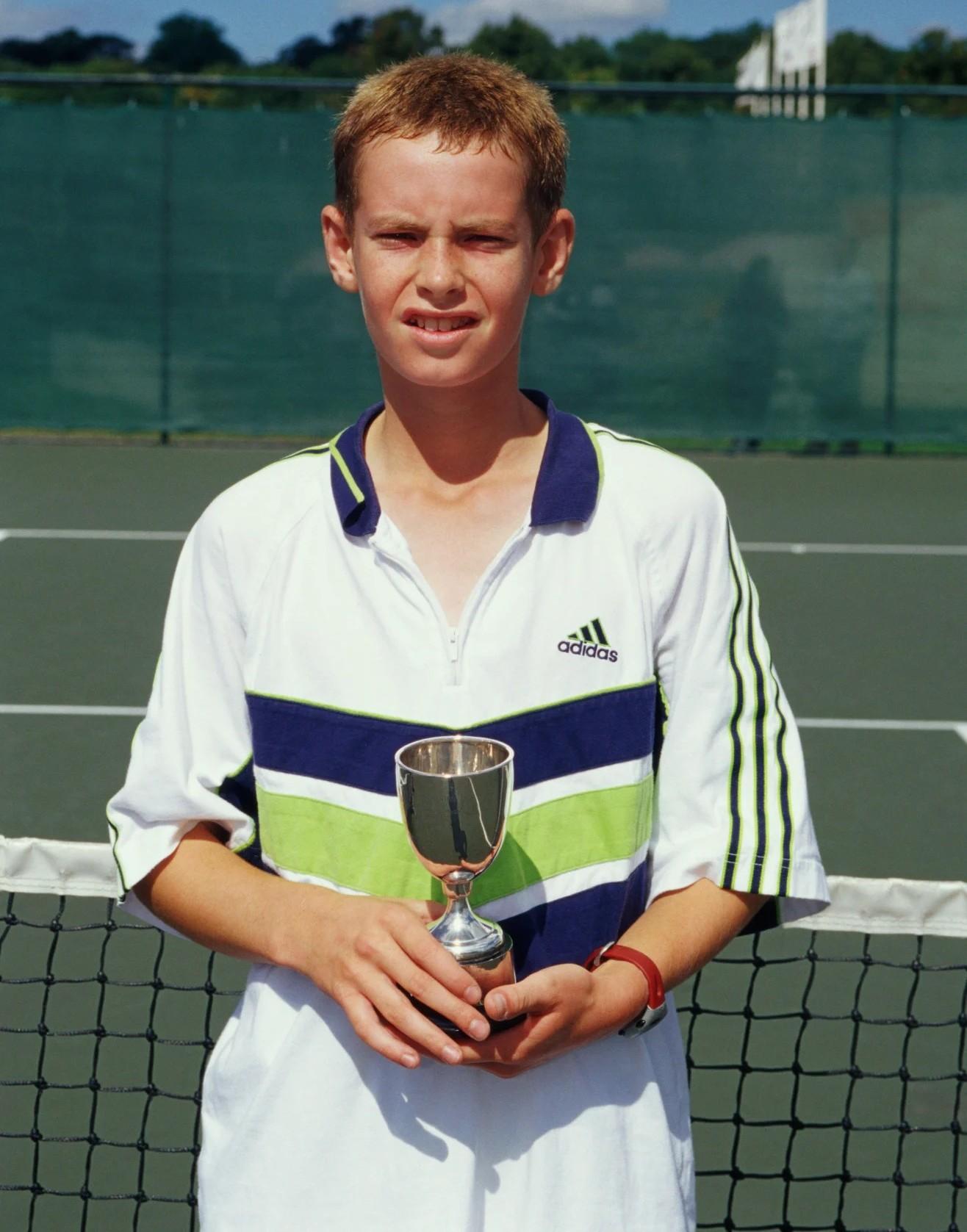 Andy Murray jeune