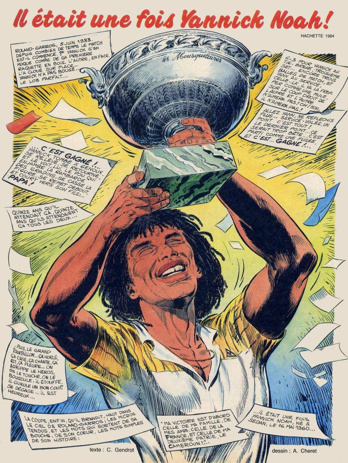 Bande dessinée consacrée à Yannick Noah