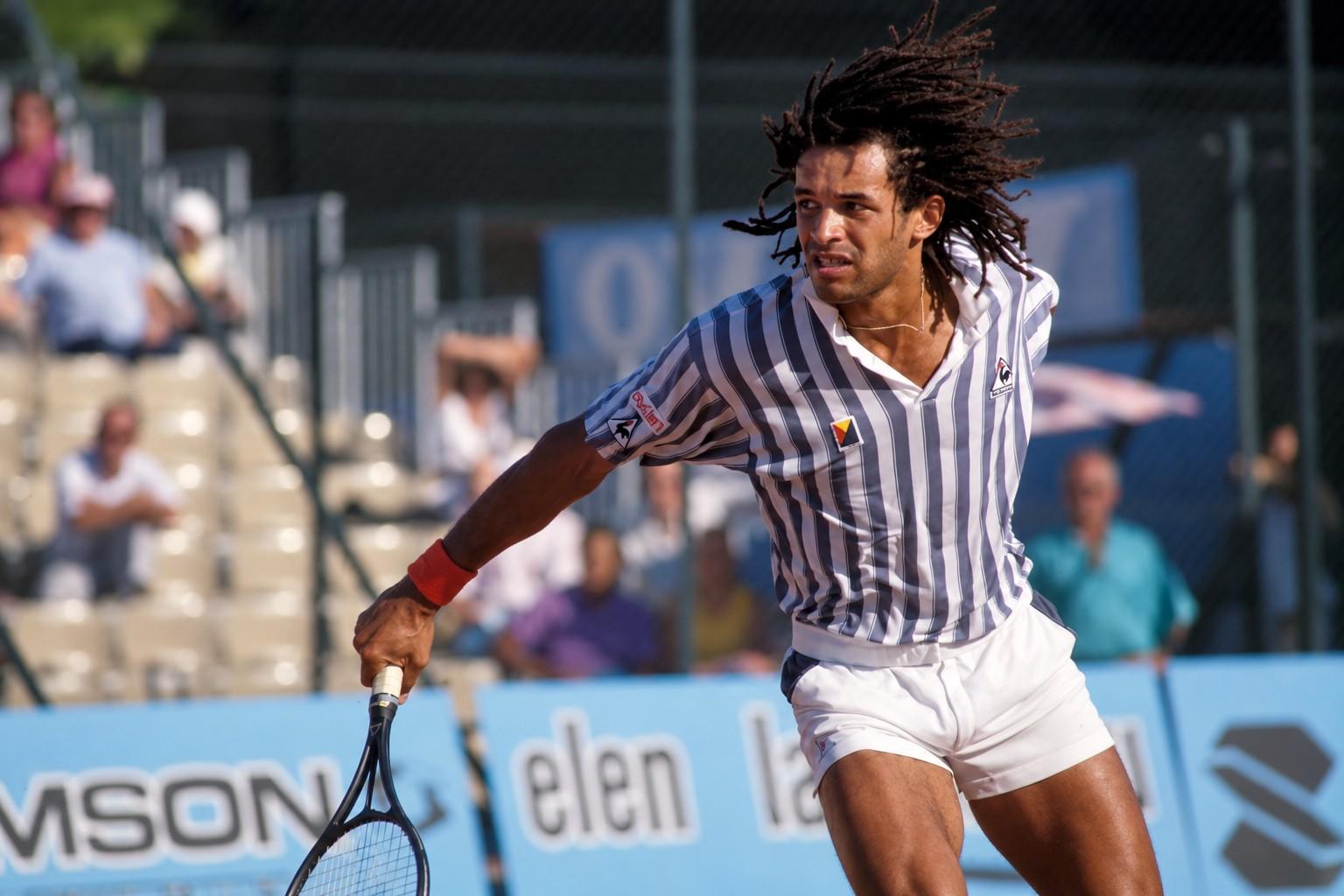Yannick Noah en action