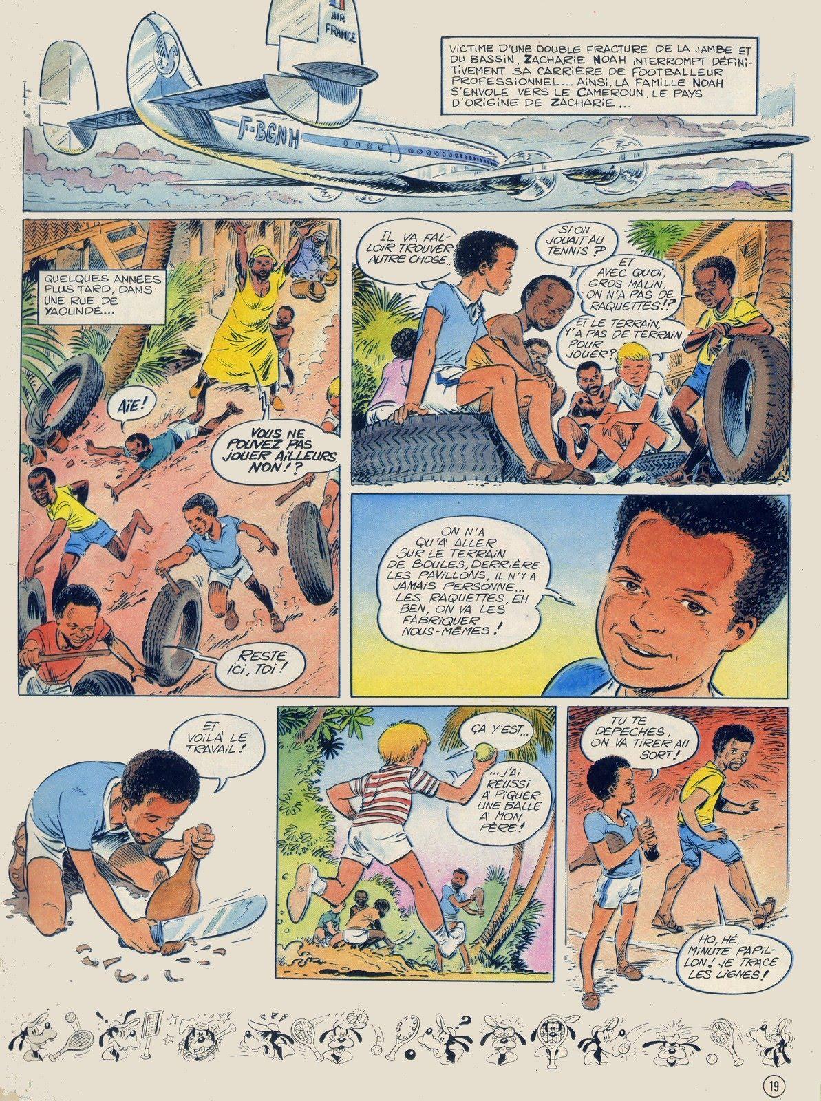 Yannick Noah en bande dessin&eacute;e - planche 03