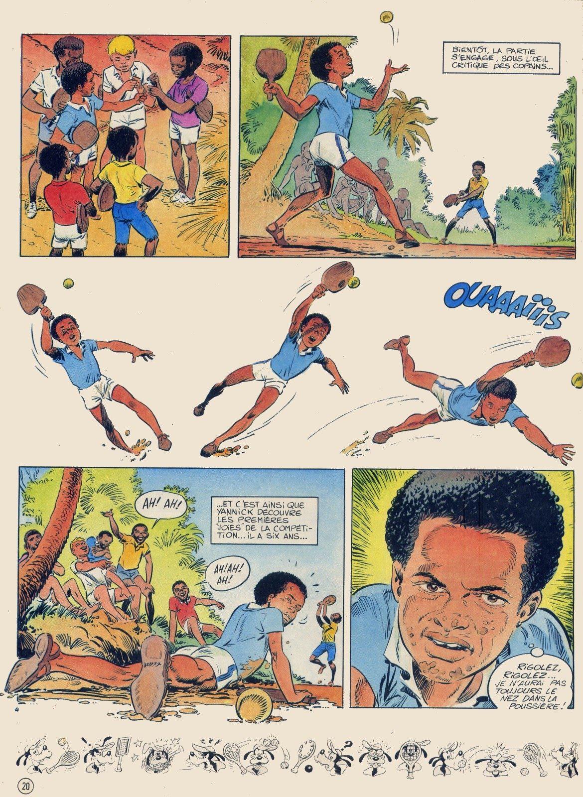 Yannick Noah en bande dessin&eacute;e - planche 04