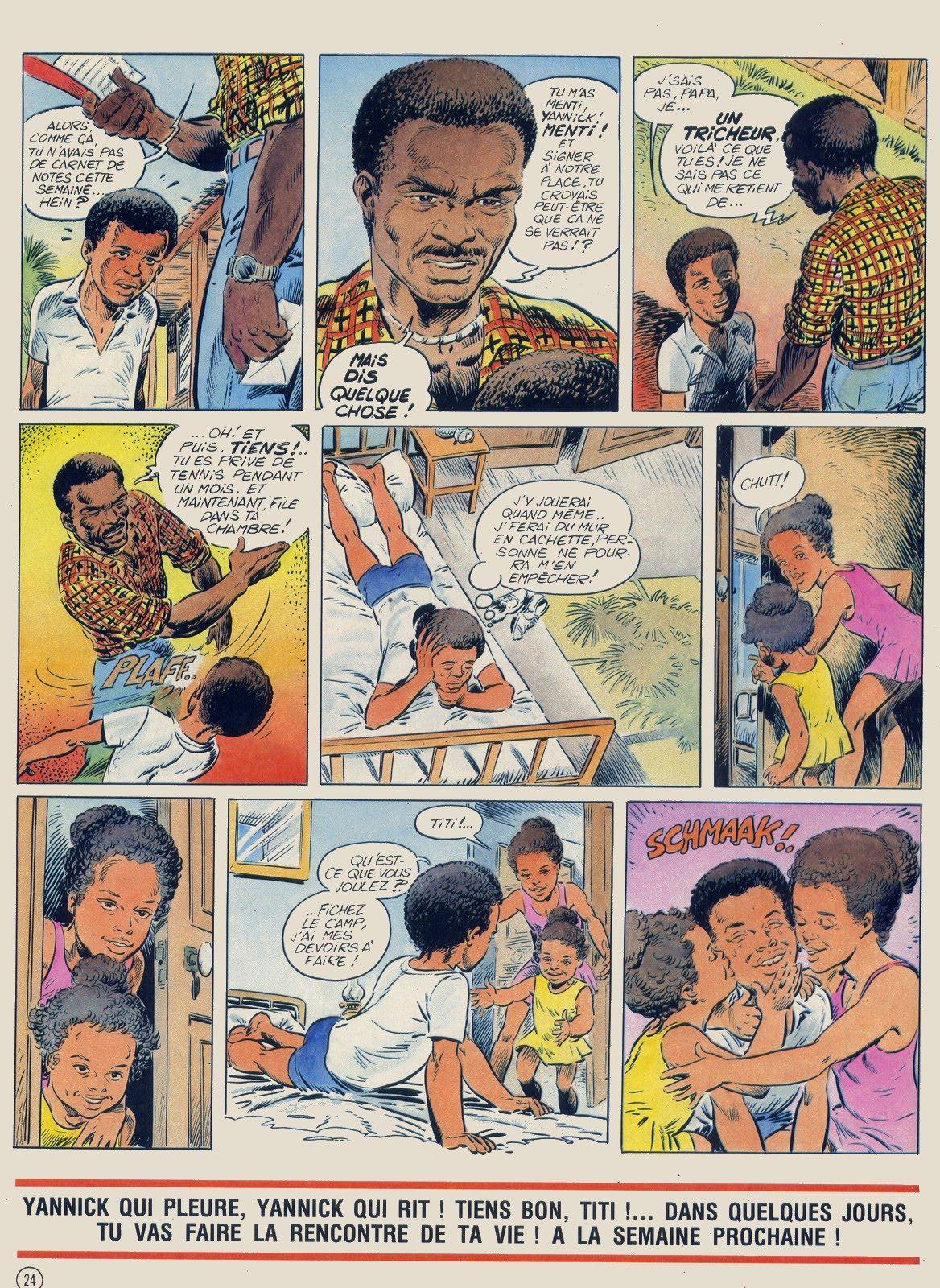 Yannick Noah en bande dessin&eacute;e - planche 08