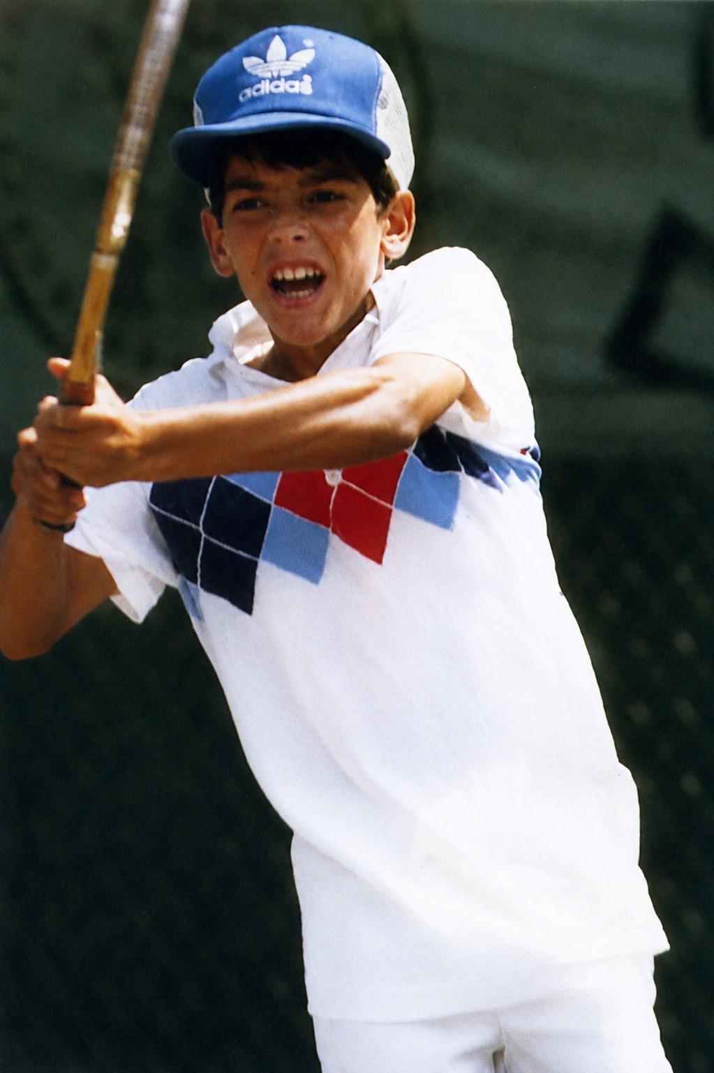 Pete Sampras jeune joueur
