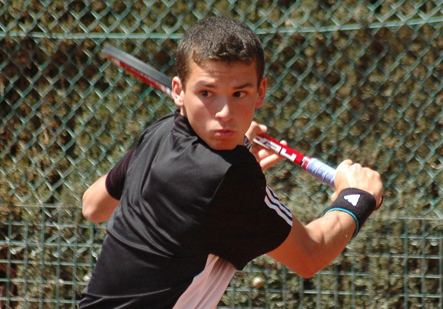 Grigor Dimitrov à l’académie Sanchez-Casal