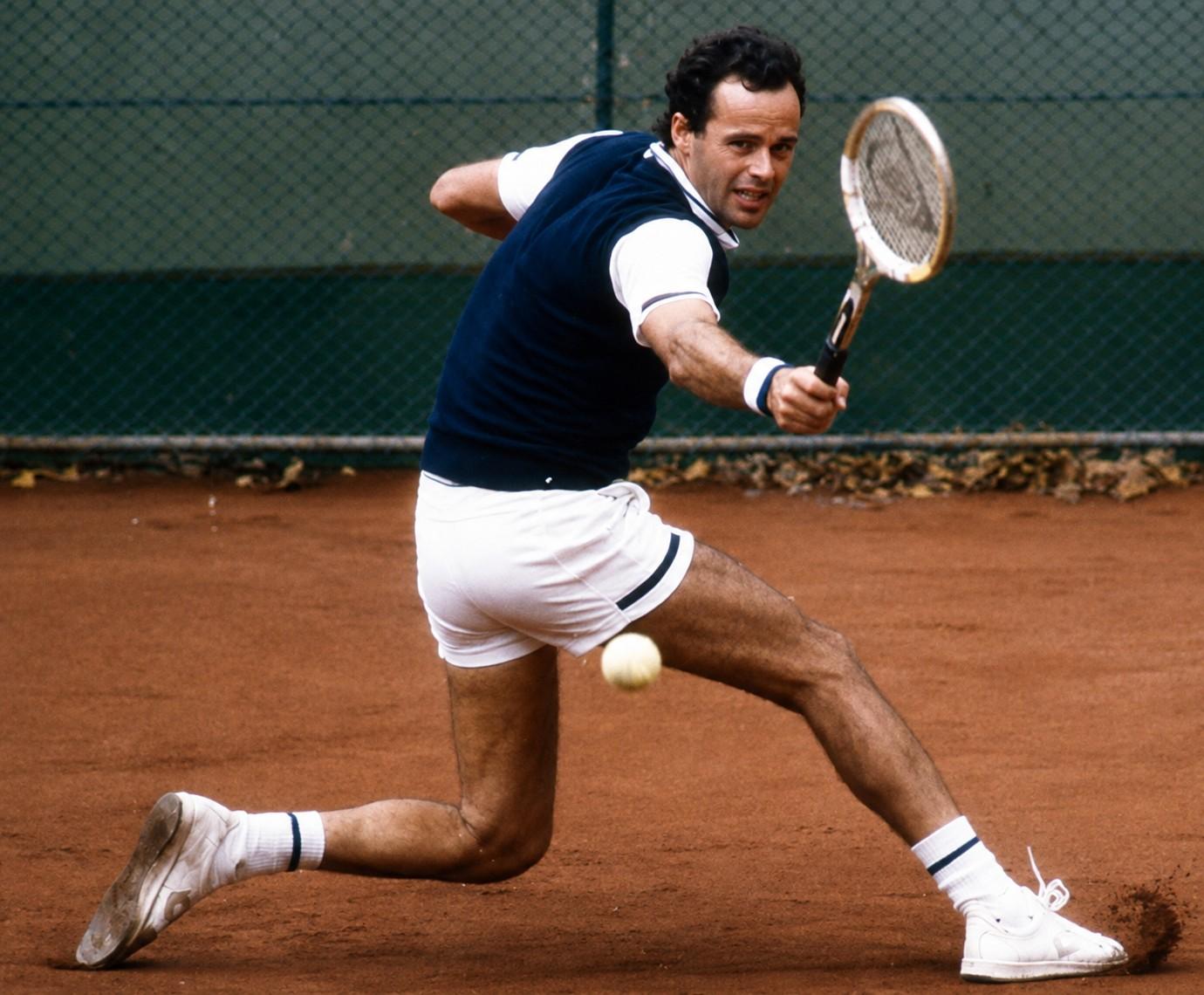 Balazs Taroczy en action sur terre battue