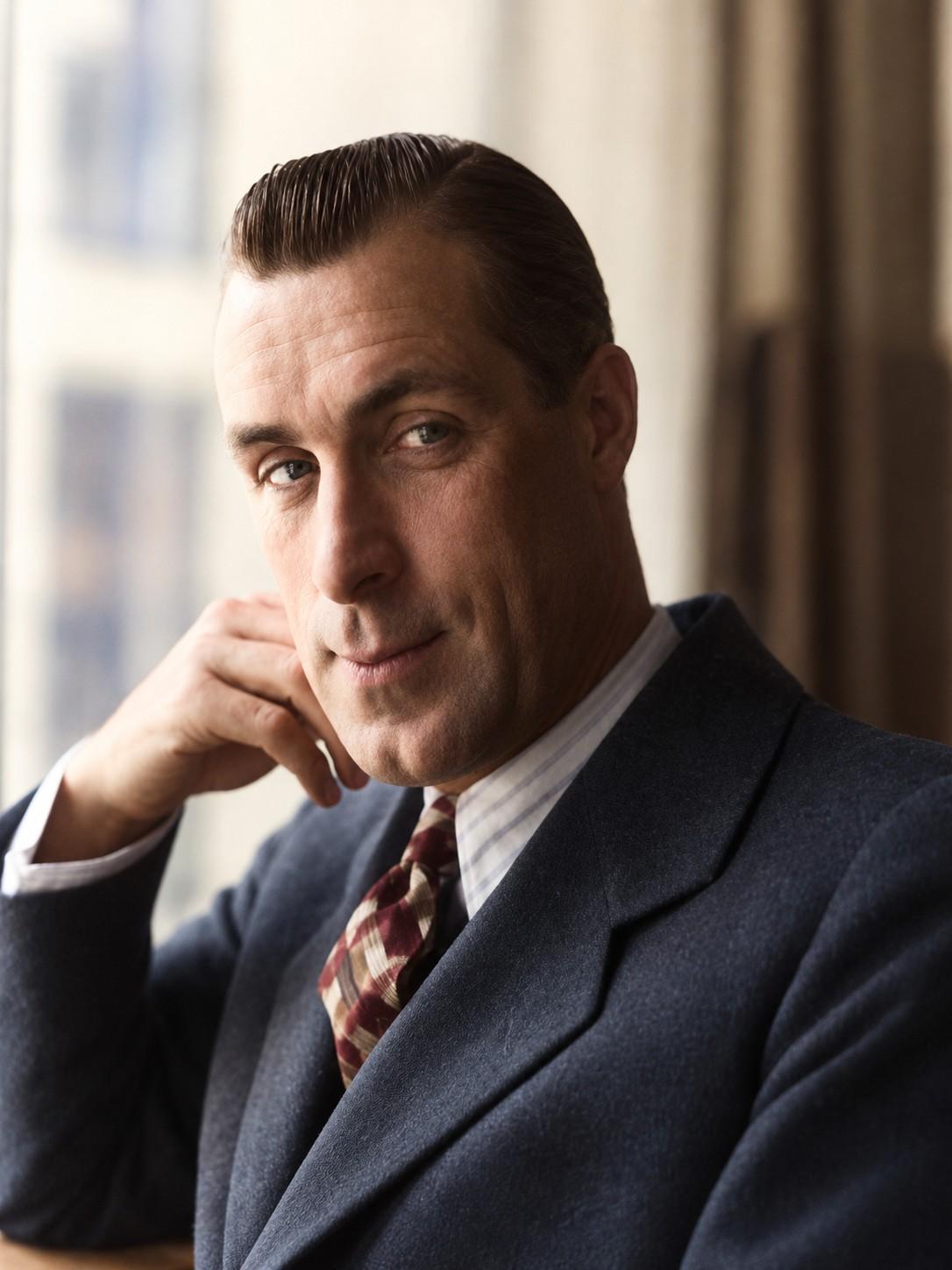Portrait de Bill Tilden dans sa vie privée