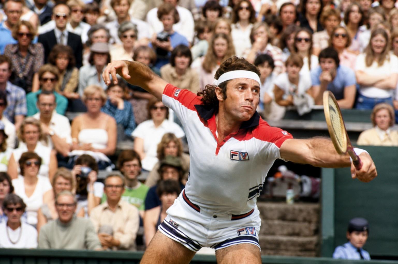 Guillermo Vilas Ã  Roland-Garros